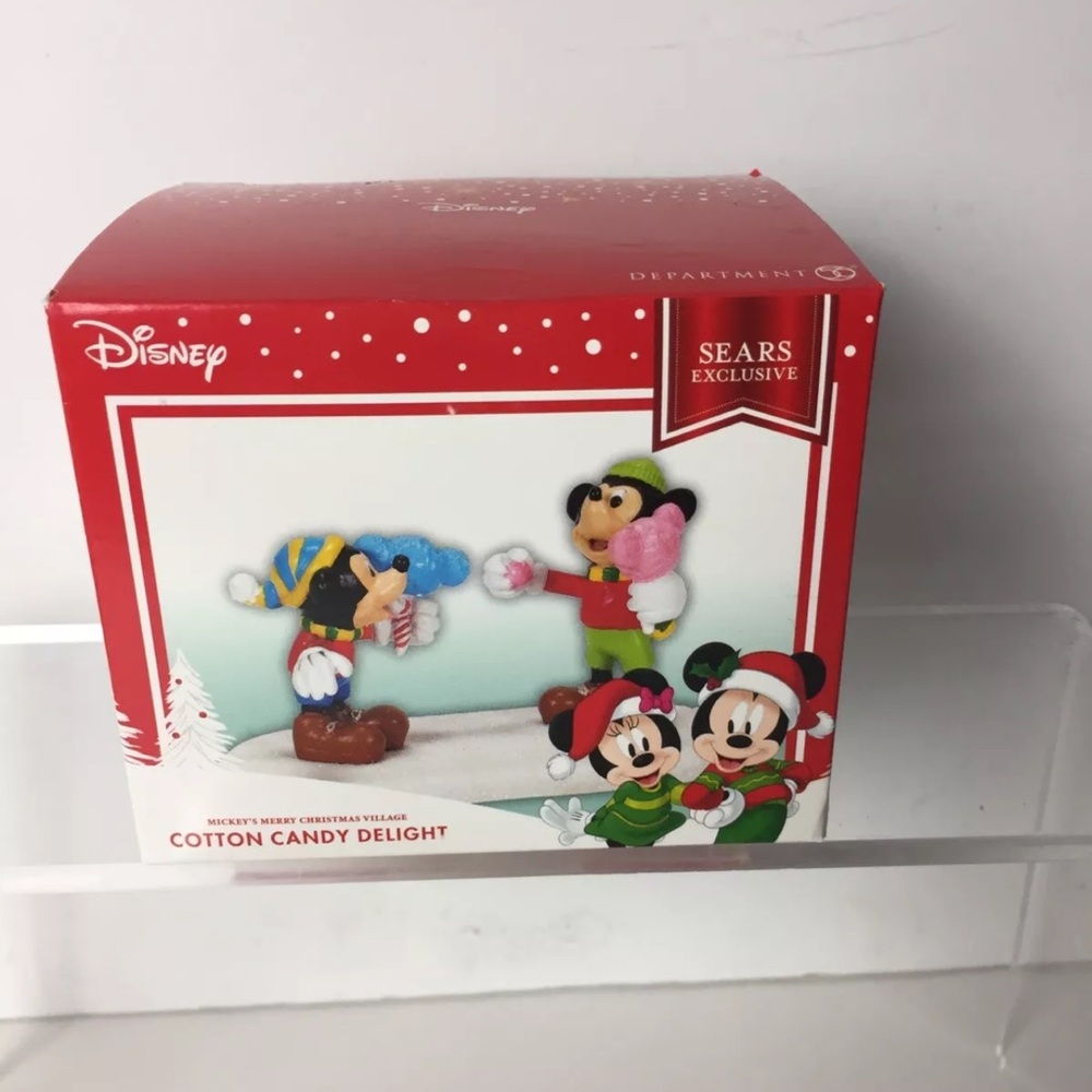 Dept 56 Cotton Candy Delight Mickeys Merry Christmas Village